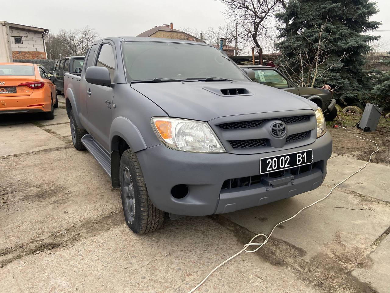 Toyota після полірування фар